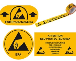 ESD Marking of workstations