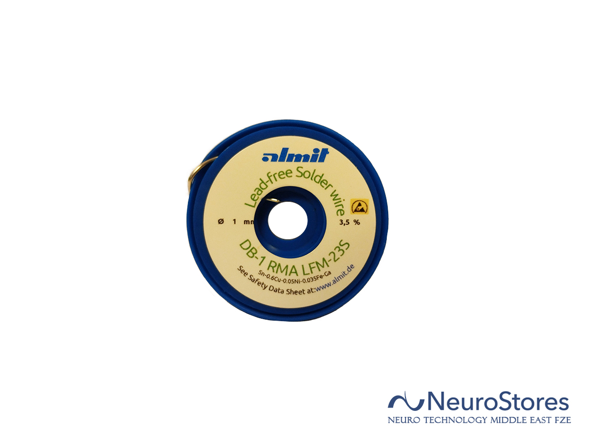 Almit DB-1 RMA LFM-23S, Solder Wire Lead-Free, Flux 3.5%, L1 - NeuroStores